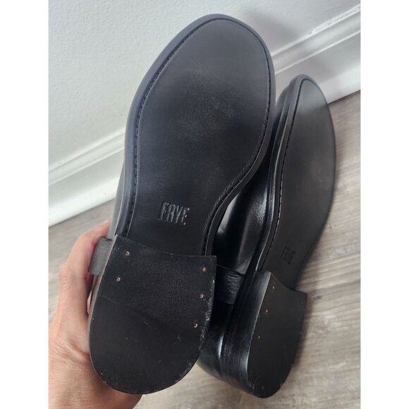 Frye Women's Sz. 8B Portia Harness Short Black Leather Boots NWOT - Picture 7 of 8